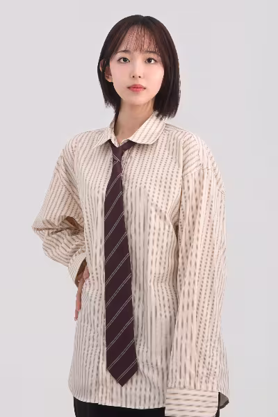 아카이브 스트라이프 텍스쳐 셔츠